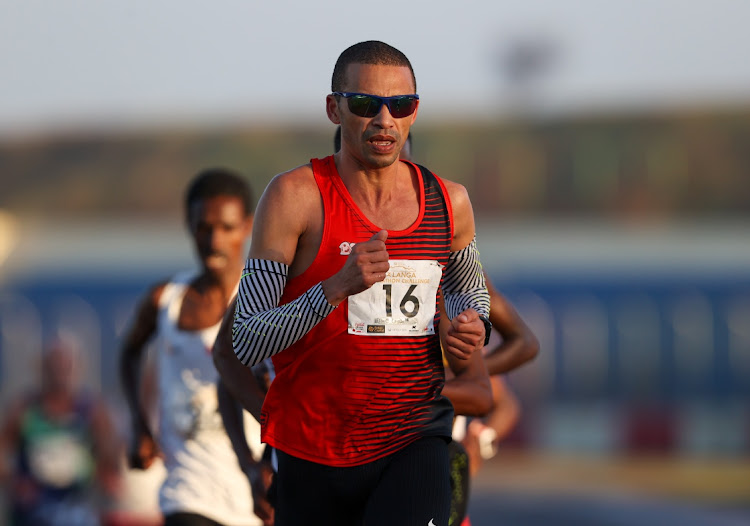 Elroy Gelant during the Langa Marathon Challenge.