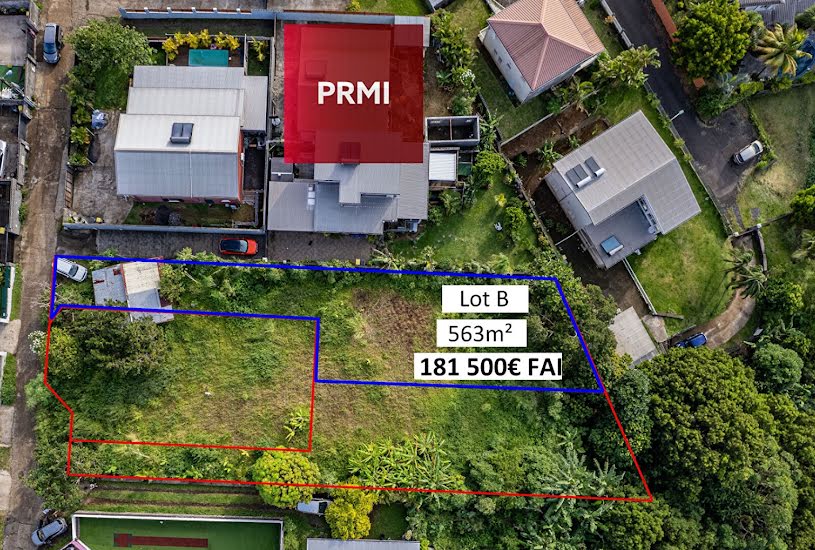  Vente Terrain à bâtir - 563m² à Sainte-Marie (97230) 