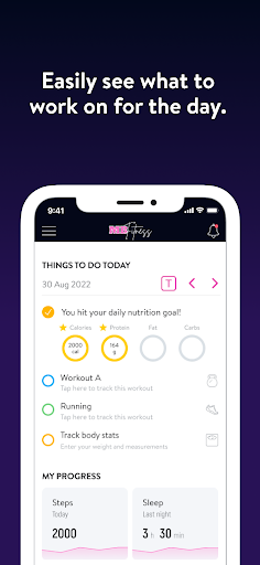 Screenshot MBFITAPP