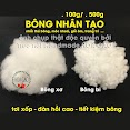 Bông Gòn Xơ, Bi 100G/500G Hg100G Dồn Thú Treo Nôi, Gối Ôm, Sự Kiện Giả Mây