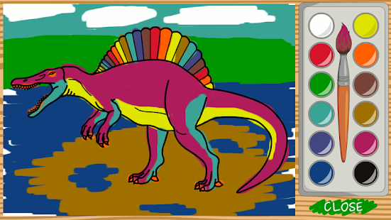 Dino paint