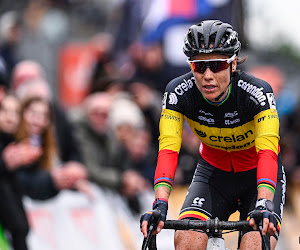 Titelverdediger Sanne Cant bijt stevig van zich af voor het Belgisch kampioenschap