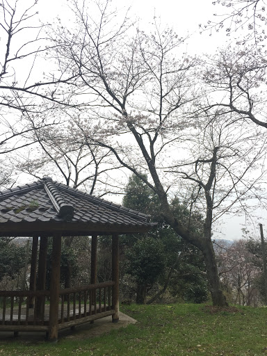 鹿野城跡公園　東屋