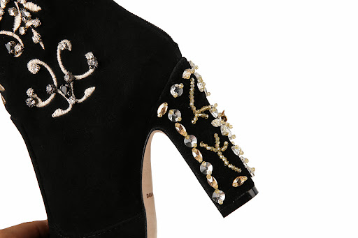 Title 9, Fashion Ethnic Beaded Embroidered Booties Plus ...