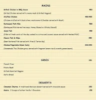 Ozran Beach Cafe menu 2