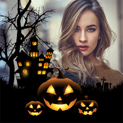 alt="With Halloween Photo Frames, you can add a spooky frame to your favorite photos of the Halloween night, any picture will be perfect. Create terrifying and fun photographs with multiple frames available, witches, pumpkins, ghosts, monsters and more."