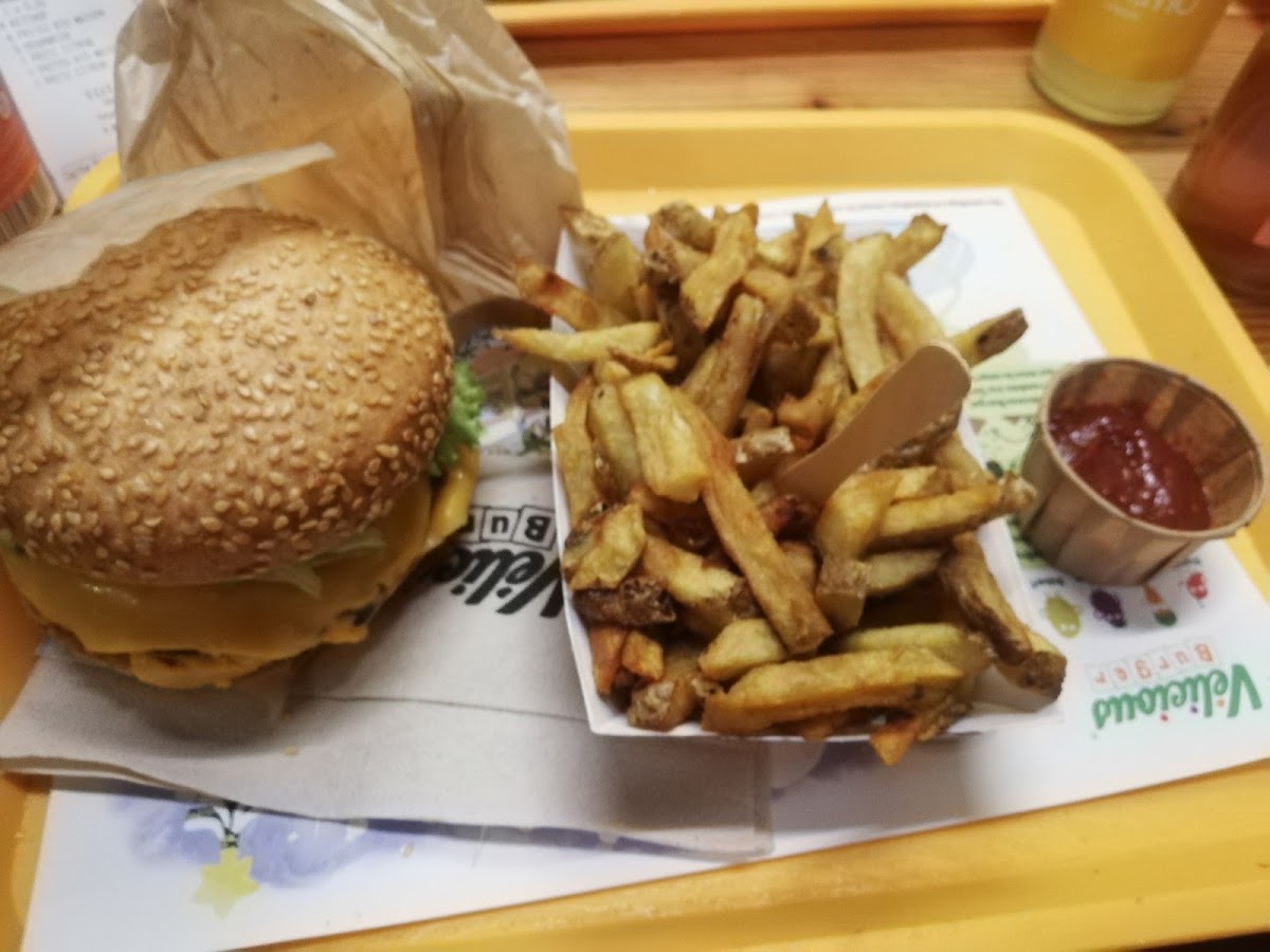 the glutenfree king burger