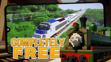 Train mod for Minecraft PE Screenshot