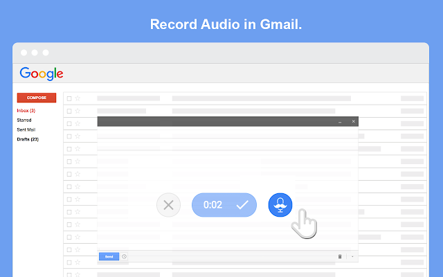 SmallTalk - Record audio in Gmail