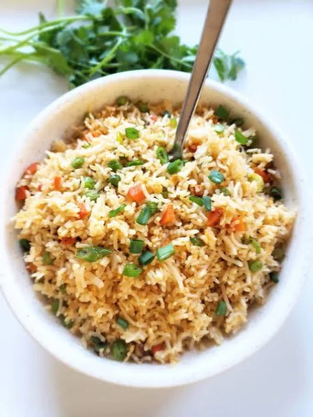 Brunt Garlic Double Veg Fried Rice