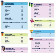 Giani Icecream menu 3