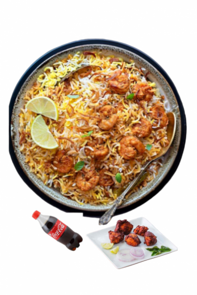 Prawns Biryani Combo