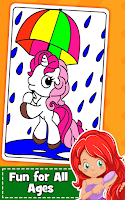 Unicorn Coloring Book for Kids Screenshot