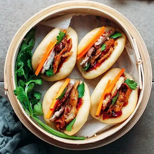 Crackling Mushroom Bao (2 Pcs)