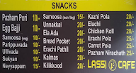 Lassi Cafe menu 2