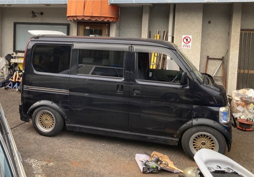 バモス Hm1の軽バンカスタム バモス エンケイメッシュ 旧車仕様 大分に関するカスタム メンテナンスの投稿画像 車のカスタム情報はcartune