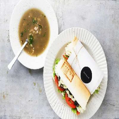 Chicken Sandwich & Soup Combo