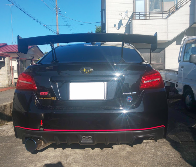 WRX STIのイメチェンに関するカスタム事例の投稿画像1枚目