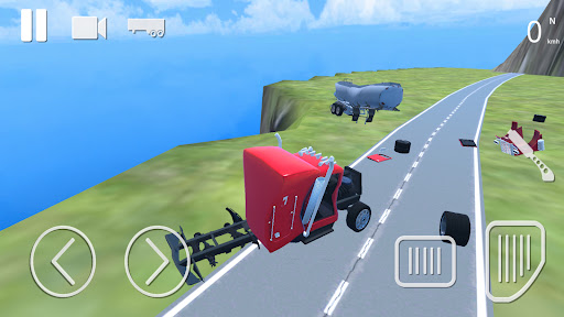 Screenshot Truck Crash Simulator Accident