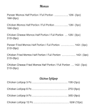 Wraps And More menu 3