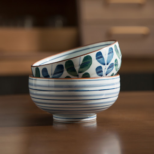 Title 6, Japanese Rice Bowl Set Arita Ware for newlyweds...