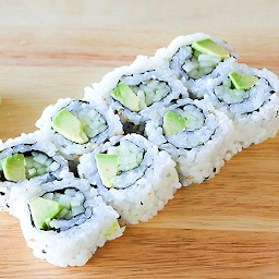 Avocado Cucumber Roll (355cal)