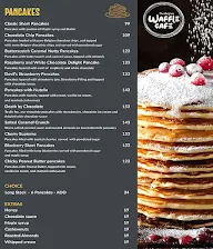 The Belgian Waffle Factory menu 6