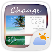 Change GO Weather Widget Theme 1.0 Icon