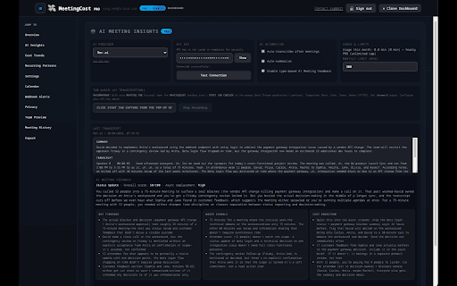 MeetingCost screenshot 3