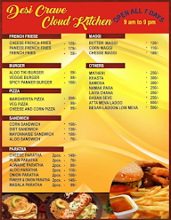 Desi Crave Cloud Kitchen menu 1