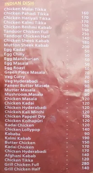 Malabar Family Restaurant menu 4