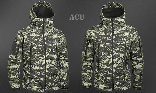 Title 2, Mens Digital Camouflage Fleece Jacket Womens ...
