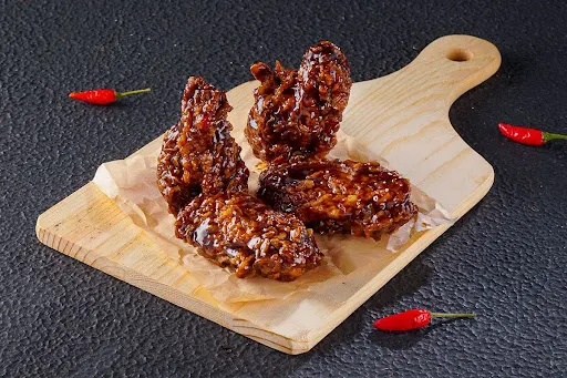 American BBQ Chicken Wings (4Pcs)