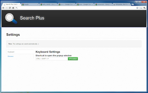 Search Plus