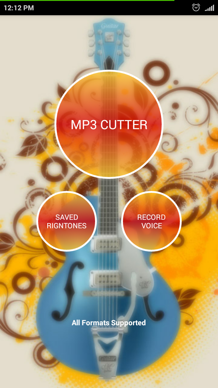 MP3 Cutter, Trimmer Screen 1