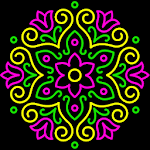 Color By Number Doodle Art - Adult Coloring Pages Apk