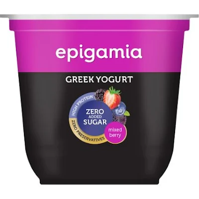 Epigamia Greek Yogurt Nsa Mxd Brry - 120 gm