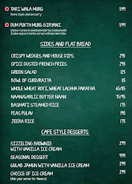 Imperfecto Canteen menu 2