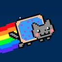 Nyan Rainbow Cat — New Tab Wallpaper