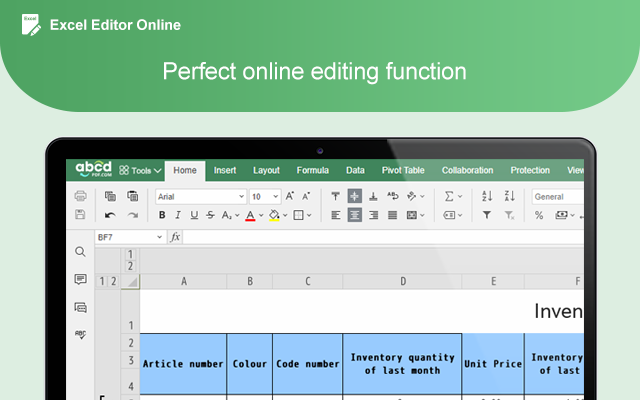 Excel Editor Online Preview image 5