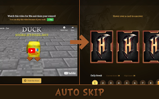 Hypixel Reward Skip