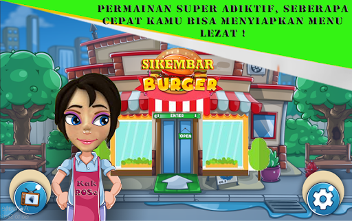 Burger Si Kembar  Cooking Game