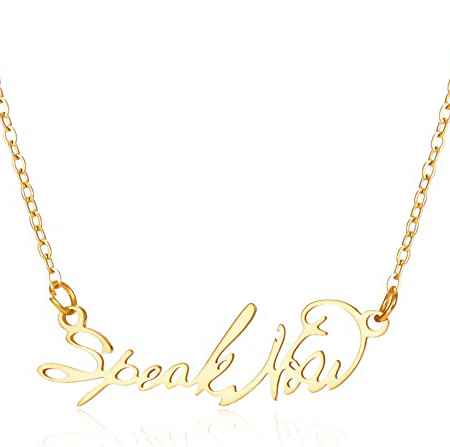 Title 4, European and American Letter Necklace Pendant