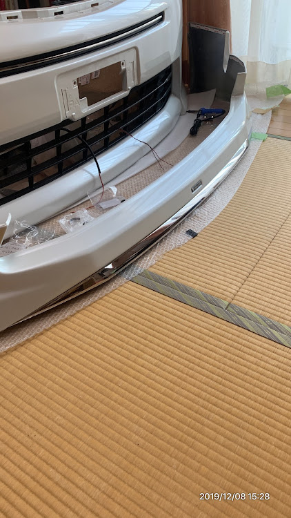 アルファードのモデリスタ・DIY・後期化に関するカスタム事例の投稿画像1枚目