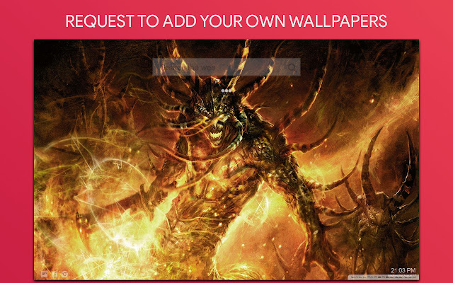 Demon Wallpaper HD Custom New Tab
