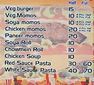 Taka Tak Fast Food menu 1