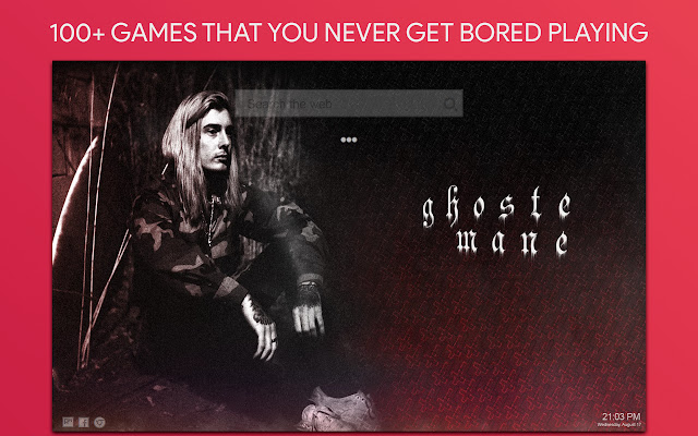 Ghostemane Wallpaper HD Custom New Tab