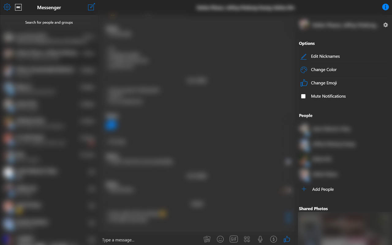 IRC Inspired Theme for Facebook Messenger Preview image 4