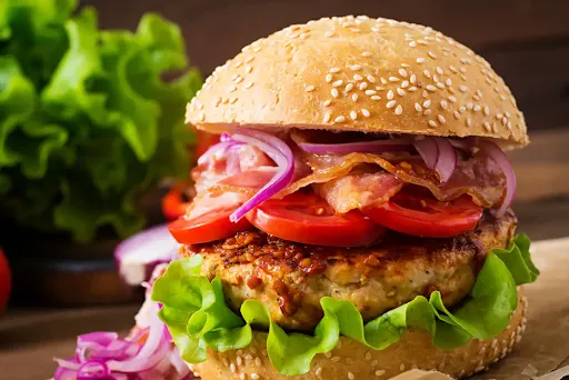 Veg Aloo Tikki Burger