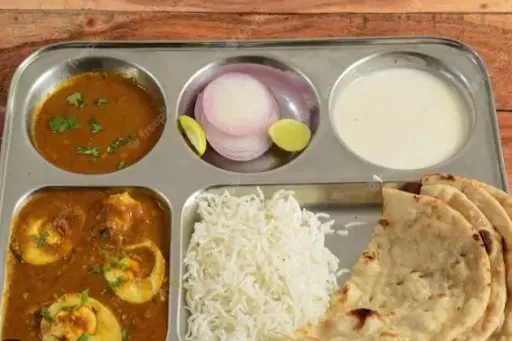 Delicious Egg Thali